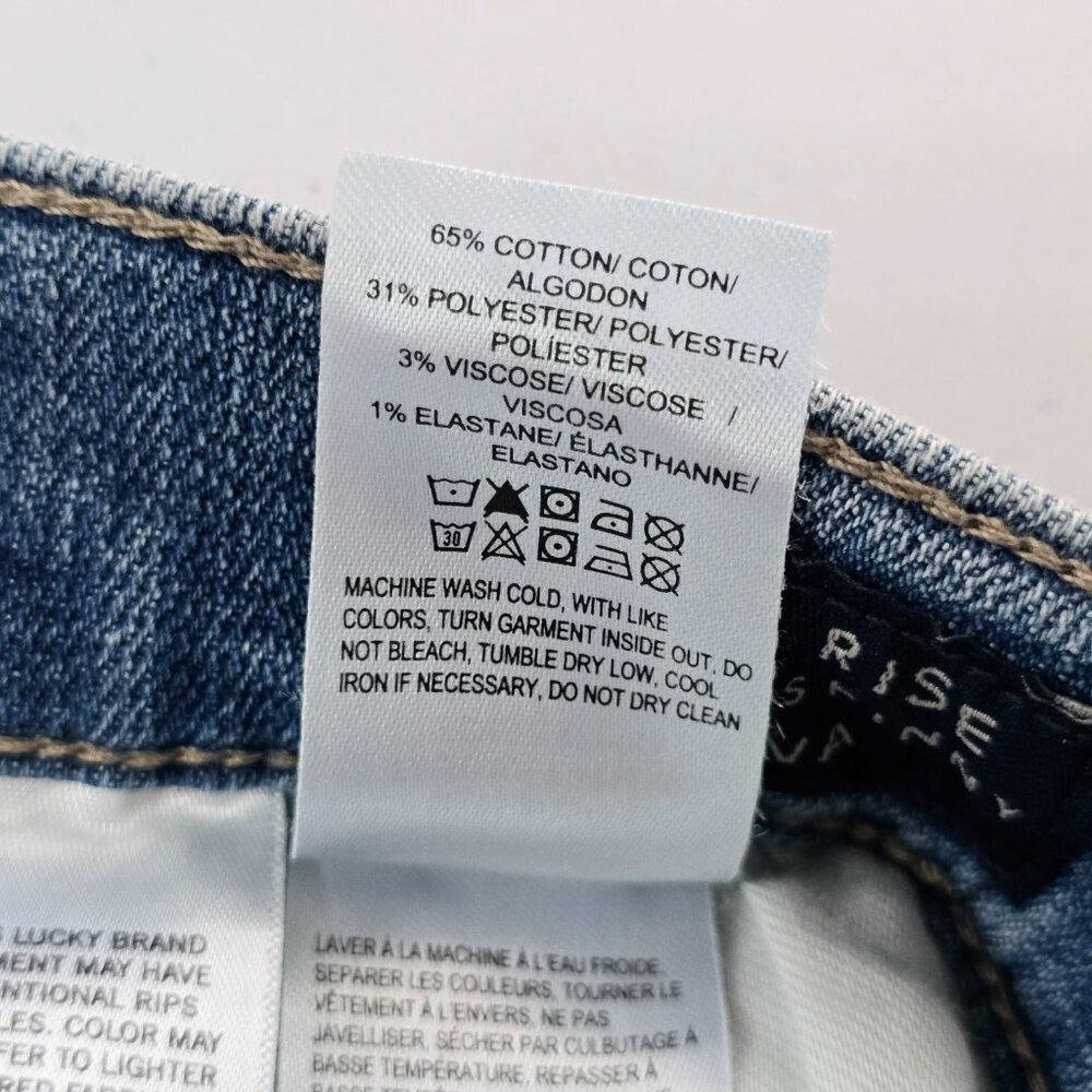 Lucky Brand Ava Mid Rise Skinny Jeans 28 Light Wash Stretch NWT - Picture 6 of 8